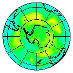 Ozone Field of 20 December 2013