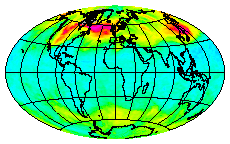 Ozone Field of 22 December 2013
