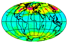 Ozone Field of 23 December 2013