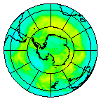 Ozone Field of 23 December 2013