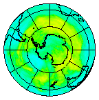 Ozone Field of 24 December 2013