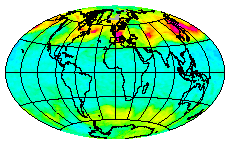 Ozone Field of 26 December 2013