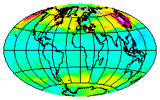 Ozone Field of 28 December 2013