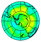 Ozone Field of 28 December 2013