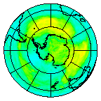 Ozone Field of 29 December 2013