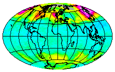 Ozone Field of 31 December 2013