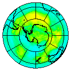Ozone Field of 31 December 2013