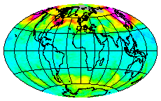 Ozone Field of 01 January 2014