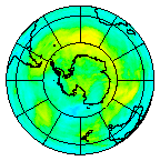 Ozone Field of 01 January 2014