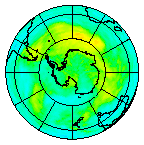 Ozone Field of 02 January 2014