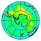 Ozone Field of 03 January 2014