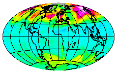Ozone Field of 05 January 2014