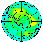 Ozone Field of 06 January 2014