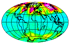 Ozone Field of 07 January 2014