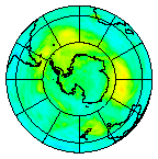 Ozone Field of 07 January 2014