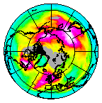 Ozone Field of 08 January 2014