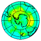 Ozone Field of 08 January 2014