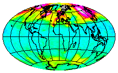 Ozone Field of 09 January 2014