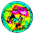 Ozone Field of 09 January 2014