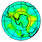 Ozone Field of 10 January 2014