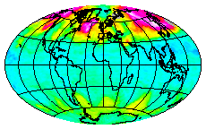 Ozone Field of 11 January 2014