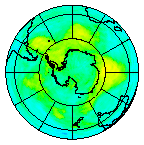 Ozone Field of 11 January 2014