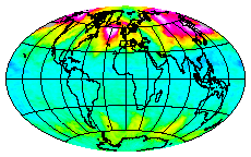 Ozone Field of 12 January 2014