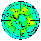 Ozone Field of 12 January 2014