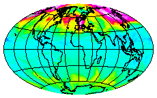 Ozone Field of 14 January 2014