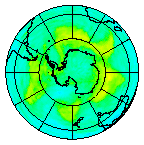 Ozone Field of 14 January 2014