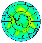 Ozone Field of 15 January 2014