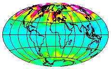 Ozone Field of 16 January 2014