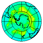 Ozone Field of 16 January 2014