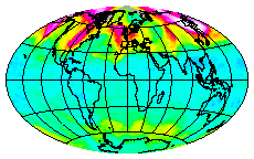 Ozone Field of 17 January 2014