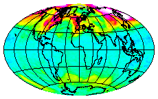 Ozone Field of 18 January 2014