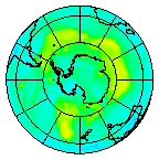 Ozone Field of 18 January 2014