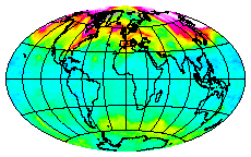 Ozone Field of 19 January 2014