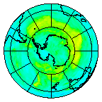 Ozone Field of 19 January 2014