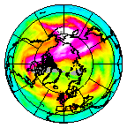 Ozone Field of 20 January 2014