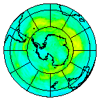 Ozone Field of 20 January 2014