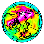 Ozone Field of 21 January 2014