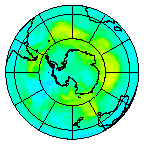 Ozone Field of 21 January 2014