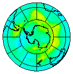 Ozone Field of 22 January 2014