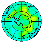 Ozone Field of 23 January 2014