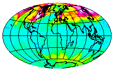 Ozone Field of 24 January 2014