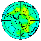 Ozone Field of 24 January 2014