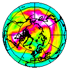 Ozone Field of 25 January 2014