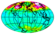 Ozone Field of 27 January 2014