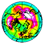 Ozone Field of 27 January 2014