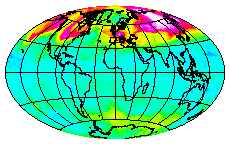 Ozone Field of 28 January 2014